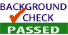background check passed